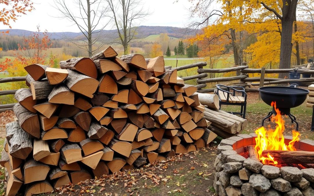 Best Types of Firewood for Efficient Heating in Coleman Falls, VA
